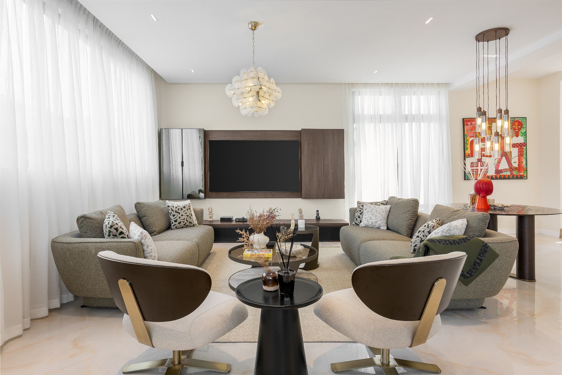 Jasmine Villa — Full home interior by Icora Studio